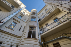 Zborovská - dvorní fasáda