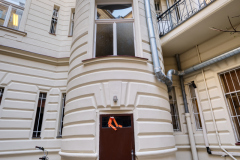 Zborovská - dvorní fasáda