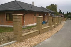 RD Mníšek pod Brdy - oplocení